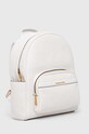 Кожена раница MICHAEL Michael Kors 30S4G8XB2L бял AW24