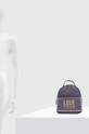 Love Moschino plecak bawełniany JC4319PP0I fioletowy