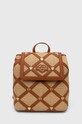 Love Moschino plecak nie mieści A4 beżowy JC4309PP0I
