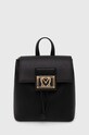 Love Moschino hátizsák szintetikus bőr fekete JC4333PP0I