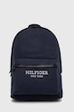 Рюкзак Tommy Hilfiger кожа тёмно-синий AM0AM11813