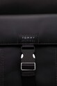 Kožený batoh Tommy Hilfiger černá AM0AM11823