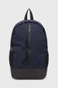 Σακίδιο πλάτης Pepe Jeans HANK LEGEND υφασμάτινο σκούρο μπλε PM030829