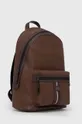 Кожаный рюкзак Tommy Hilfiger коричневый