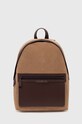 Σακίδιο πλάτης Tommy Hilfiger λείο δέρμα καφέ AM0AM12228
