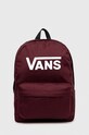 Ruksak Vans potlač burgundské VN000H504QU1