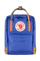 Ruksak Fjallraven Kanken Rainbow Mini nášivka tmavomodrá F23621.571