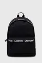 czarny Lacoste plecak Unisex
