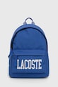 Σακίδιο πλάτης Lacoste υφασμάτινο μπλε NH4605