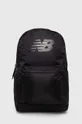 czarny New Balance plecak LAB23097BK Unisex