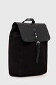 Sandqvist cotton backpack Alva SQA503 black SS24