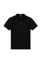 Polo Ralph Lauren tricouri polo din bumbac pentru copii uni negru 323547926001