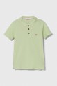 Guess polo bawełniane dziecięce bawełna zielony L2GP02.KAPY0.PPYH