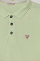 Chłopiec Guess polo bawełniane dziecięce L2GP02.KAPY0.PPYH zielony