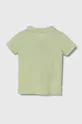 Παιδικά βαμβακερά μπλουζάκια πόλο Guess πράσινο