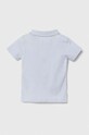 Guess polo bawełniane dziecięce N2GP03.KAPY0.PPYH niebieski SS24