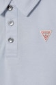 Chłopiec Guess polo bawełniane dziecięce N2GP03.KAPY0.PPYH niebieski