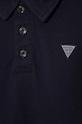 Chłopiec Guess polo bawełniane dziecięce N2GP03.KAPY0.PPYH granatowy