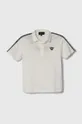 bijela Pamučna polo majica Emporio Armani Za dječake