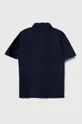 Pamučna polo majica Emporio Armani mornarsko plava