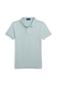 Детска памучна тениска с яка Polo Ralph Lauren памук син 322703632169