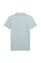 Детска памучна тениска с яка Polo Ralph Lauren 322703632169 син SS24