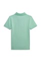 Детское хлопковое поло Polo Ralph Lauren 322936134001 зелёный SS24