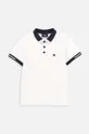 Pamučna polo majica Coccodrillo bijela