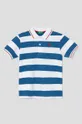 plava Pamučna polo majica United Colors of Benetton Za dječake
