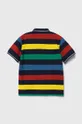 Παιδικά βαμβακερά μπλουζάκια πόλο United Colors of Benetton πολύχρωμο