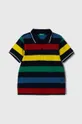 πολύχρωμο Παιδικά βαμβακερά μπλουζάκια πόλο United Colors of Benetton Για αγόρια