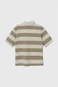 Детское хлопковое поло United Colors of Benetton 354XC301D.G.Seasonal серый SS24