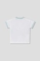 Βρεφικά βαμβακερά μπλουζάκια πόλο United Colors of Benetton 3088A3004.W.Seasonal λευκό SS24