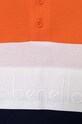 Chłopiec United Colors of Benetton polo bawełniane dziecięce 3088C301G.G.Seasonal pomarańczowy