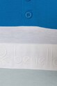 Băieți United Colors of Benetton tricouri polo din bumbac pentru copii 3088G300N.P.Seasonal albastru