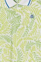 CHLAPEC Dětská bavlněná polokošile United Colors of Benetton 361YG300P.P.Seasonal zelená