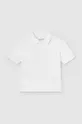 λευκό Βρεφικά βαμβακερά μπλουζάκια πόλο Mayoral Για αγόρια