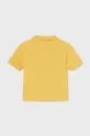 Βρεφικά βαμβακερά μπλουζάκια πόλο Mayoral κίτρινο