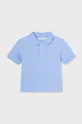 μπλε Βρεφικά βαμβακερά μπλουζάκια πόλο Mayoral Για αγόρια