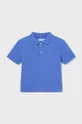 блакитний Дитяча бавовняна футболка поло Mayoral Для хлопчиків