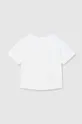 Дитяча бавовняна футболка поло Mayoral білий