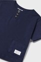 Chłopiec Mayoral polo bawełniane niemowlęce 1016.3A.Baby.PPYH granatowy