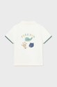 Mayoral polo bawełniane niemowlęce 1106.3F.Baby.PPYH beżowy SS24