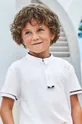 bijela Dječja polo majica Mayoral Za dječake