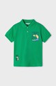 Dětské polo tričko Mayoral 3106.5F.Mini.PPYH zelená SS24