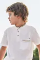 λευκό Παιδικό πουκάμισο πόλο Mayoral Για αγόρια