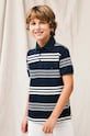 Mayoral tricou polo copii cu modele bleumarin 6110.7C.Junior.PPYH
