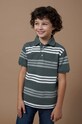 Mayoral tricou polo copii cu modele verde 6110.7C.Junior.PPYH