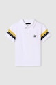 Παιδικά βαμβακερά μπλουζάκια πόλο Mayoral 6114.7E.Junior.PPYH λευκό SS24