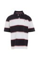 Детска памучна тениска с яка Tommy Hilfiger KB0KB08857.128.152.PPYH тъмносин SS24